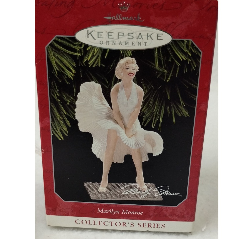 Hallmark Keepsake Ornament Marilyn Monroe Collector's Series‎ 1998 Blonde